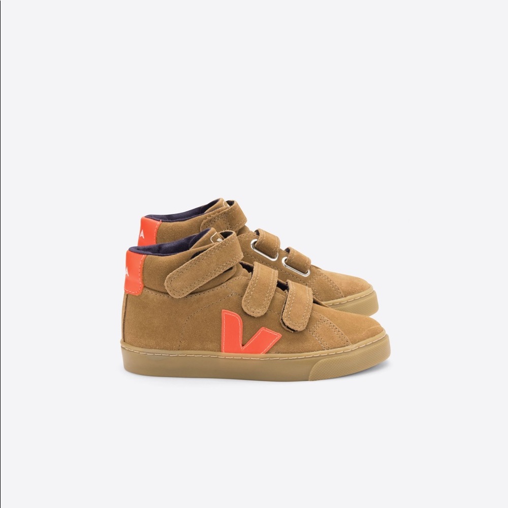 VEJA Esplar Hi-Top Suede Sneakers